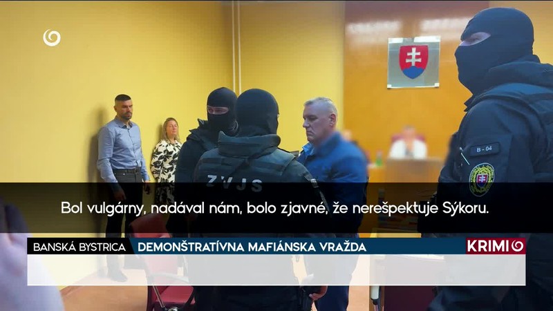 DEMONŠTRATÍVNA MAFIÁNSKA VRAŽDA