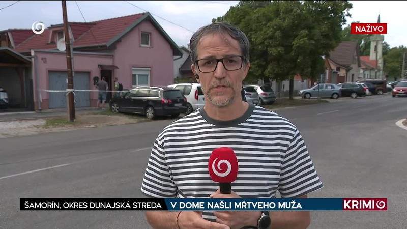 V DOME NAŠLI MŔTVEHO MUŽA