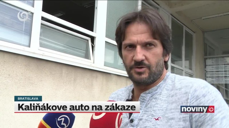 Kaliňákove auto na zákaze