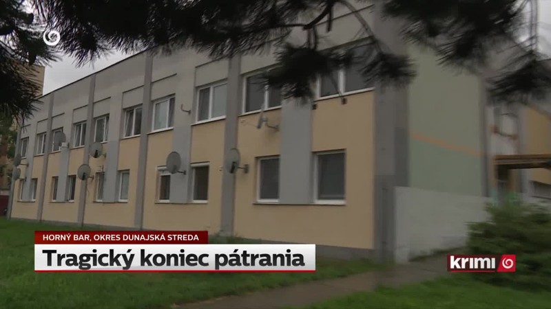 Tragický koniec pátrania