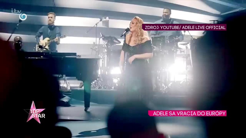 ADELE SA VRACIA DO EURÓPY