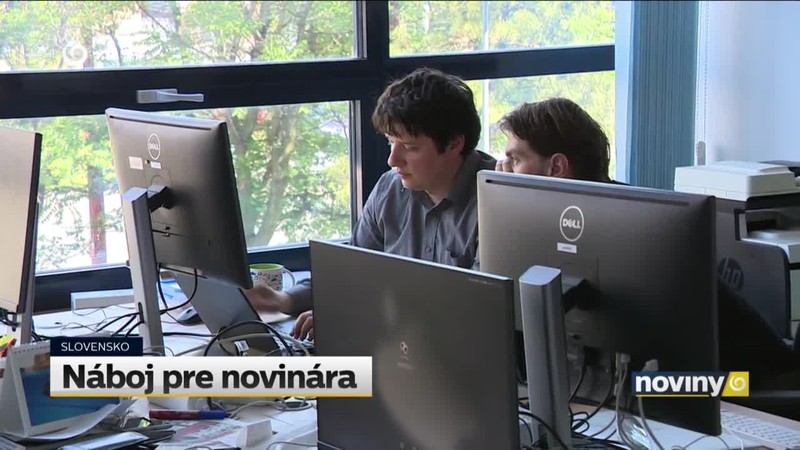 Náboj pre novinára