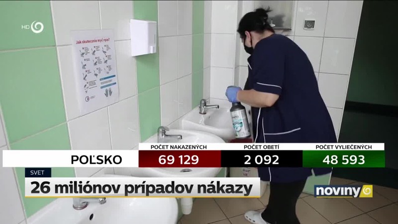 26 miliónov prípadov nákazy