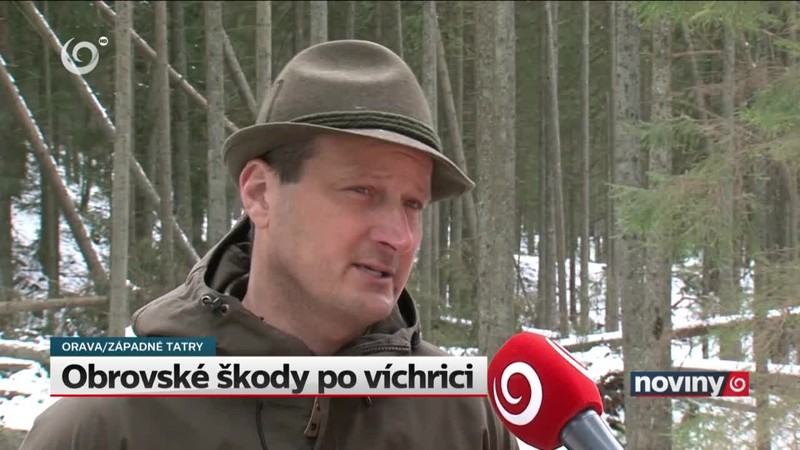 Obrovské škody po víchrici