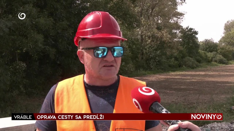 OPRAVA CESTY SA PREDĹŽI