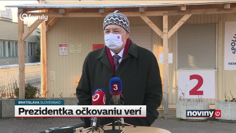 Prezidentka očkovaniu verí