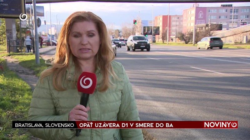 OPÄŤ UZÁVERA D1 V SMERE DO BA