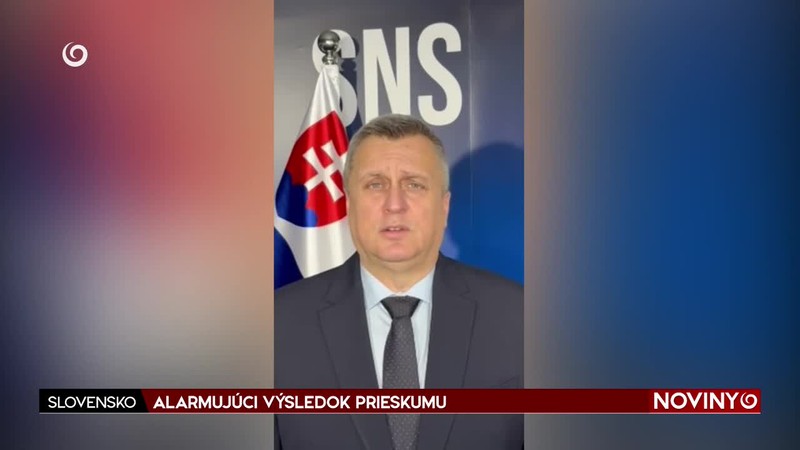 ALARMUJÚCI VÝSLEDOK PRIESKUMU