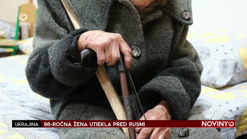 98-ROČNÁ ŽENA UTIEKLA PRED RUSMI