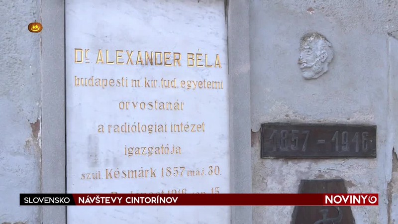 NÁVŠTEVY CINTORÍNOV