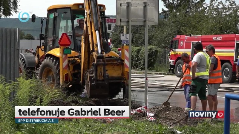 Masívny únik plynu v meste