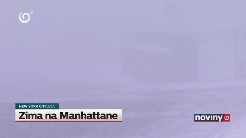 Zima na Manhattane