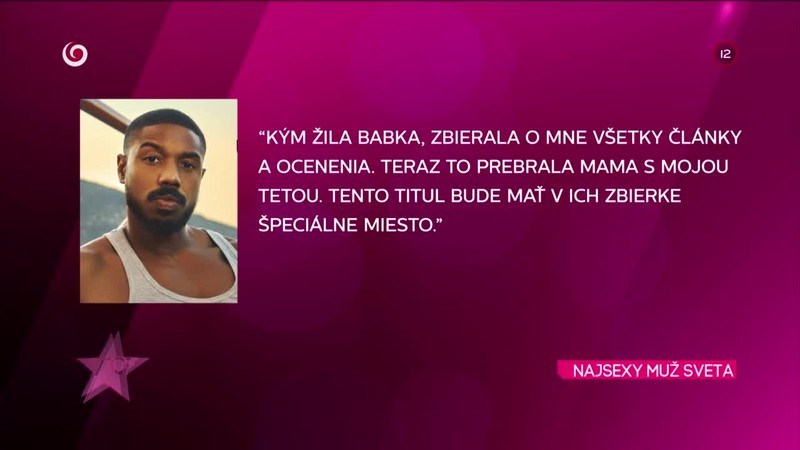 NAJSEXY MUŽ SVETA Michael B Jordan