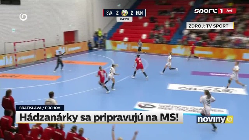 Hádzanárky sa pripravujú na MS!