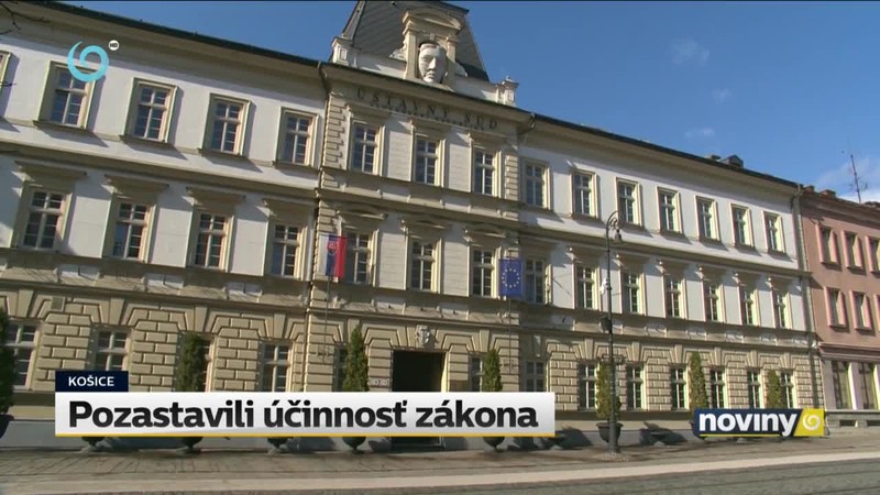 Pozastavili účinnosť zákona