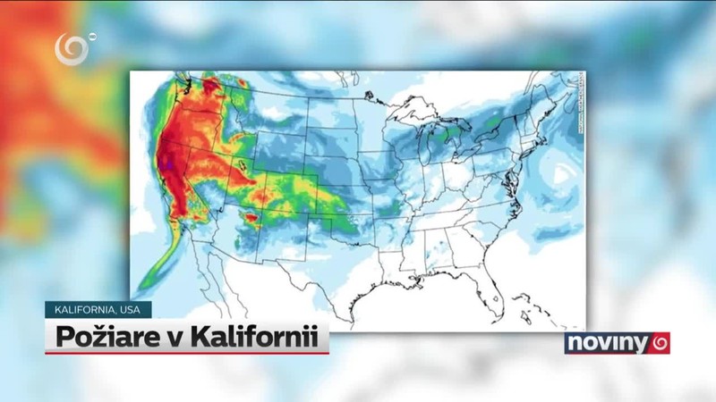 Požiare v Kalifornii