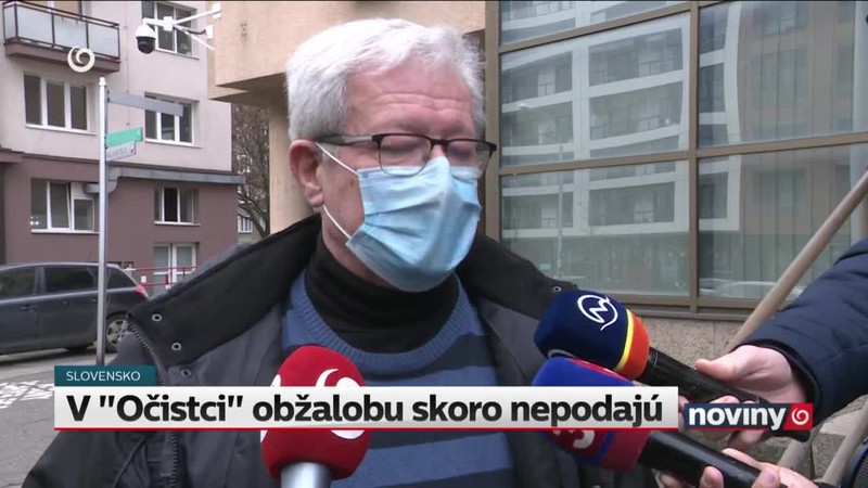 V "Očistci" obžalobu skoro nepodajú