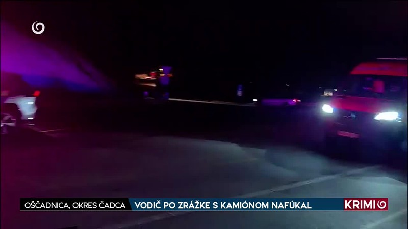 VODIČ PO ZRÁŽKE S KAMIÓNOM NAFÚKAL