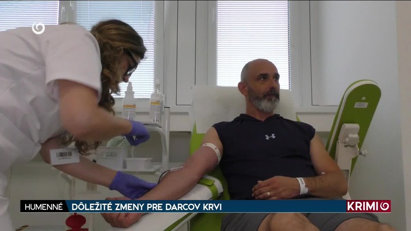 DÔLEŽITÉ ZMENY PRE DARCOV KRVI