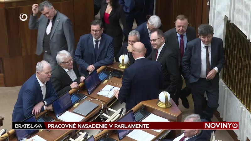 PRACOVNÉ NASADENIE V PARLAMENTE