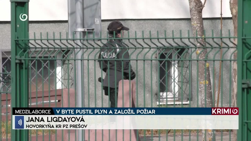 V BYTE PUSTIL PLYN A ZALOŽIL POŽIAR