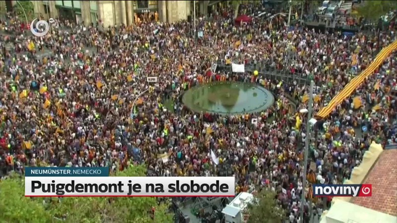 Puigdemont je na slobode