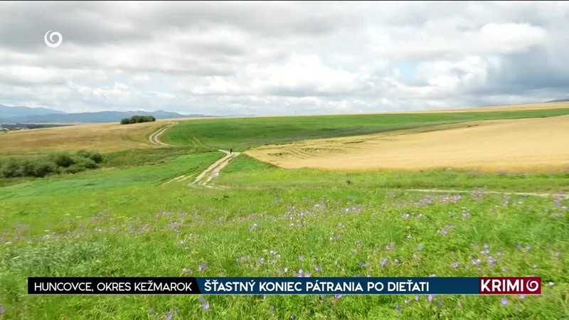ŠŤASTNÝ KONIEC PÁTRANIA PO DIEŤATI