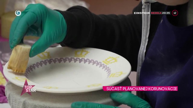 Súčasť plánovanej korunovácie