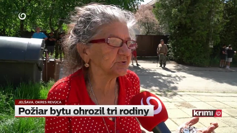 Požiar bytu ohrozil tri rodiny