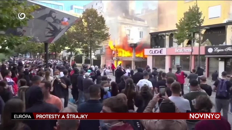 PROTESTY A ŠTRAJKY