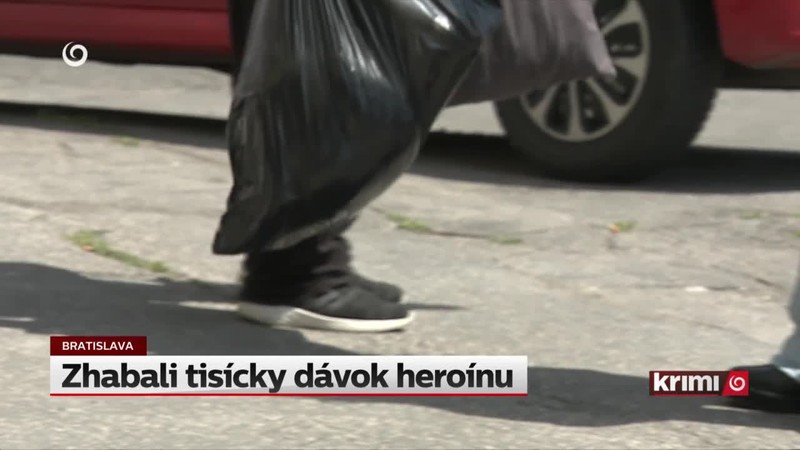 Zhabali tisícky dávok heroínu