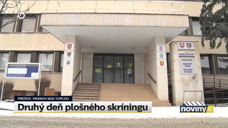 Druhý deň plošného skríningu