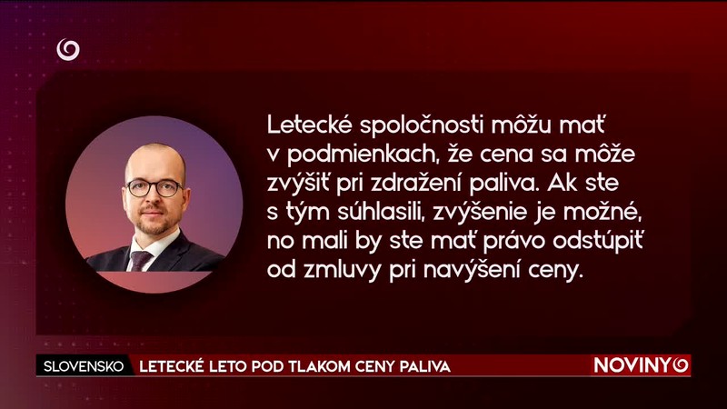 LETECKÉ LETO POD TLAKOM CENY PALIVA
