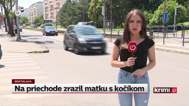 Na priechode zrazil matku s kočíkom
