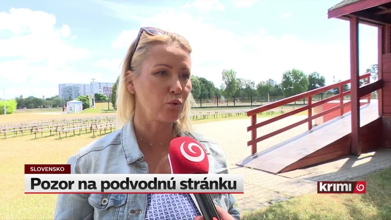 Pozor na podvodnú stránku