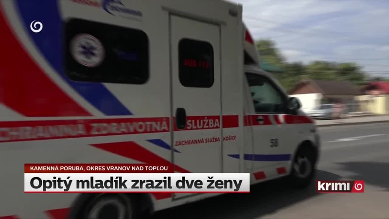 Opitý mladík zrazil dve ženy