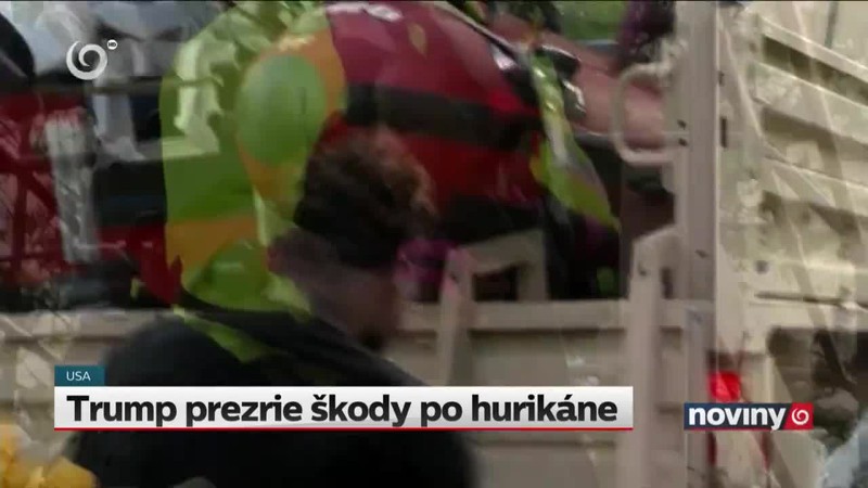 Trump prezrie škody po hurikáne