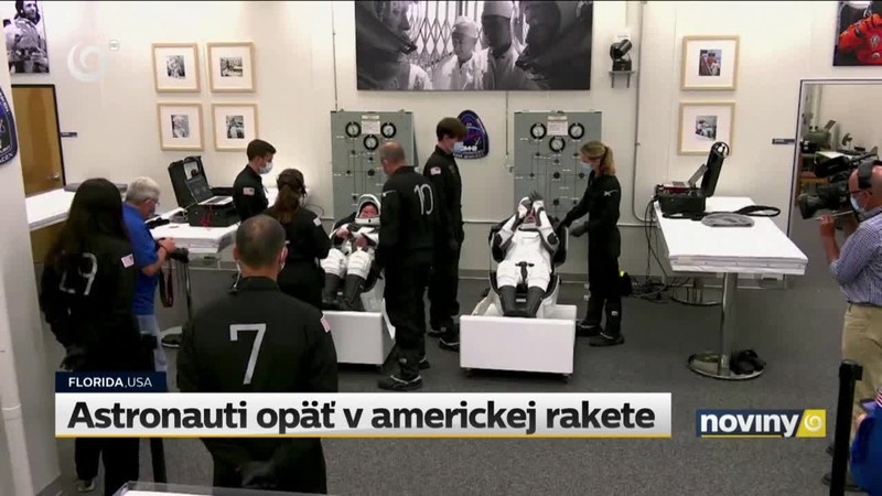 Astronauti opäť v americkej rakete