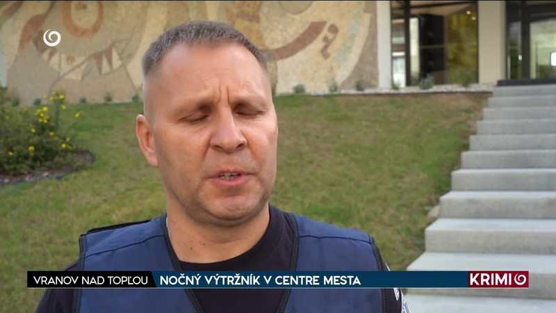 NOČNÝ VÝTRŽNÍK V CENTRE MESTA