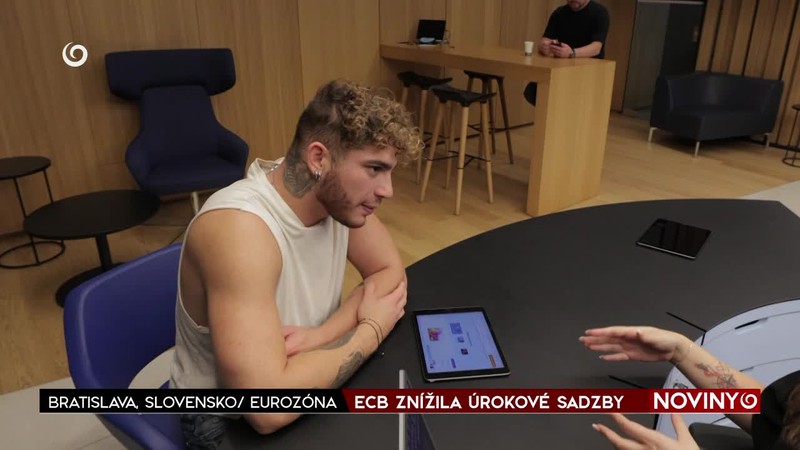 ECB ZNÍŽILA ÚROKOVÉ SADZBY