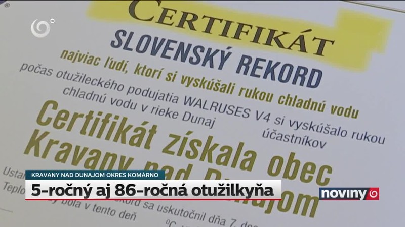 5-ročný aj 86-ročná otužilkyňa