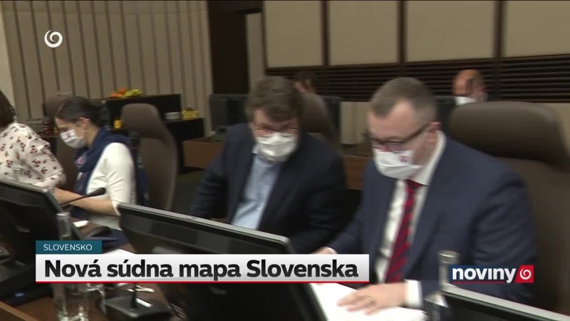 Nová súdna mapa Slovenska