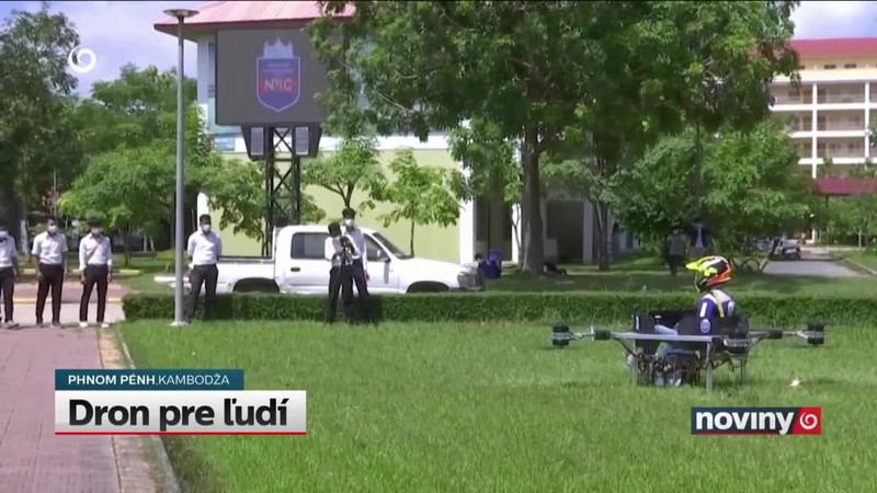 Dron pre ľudí