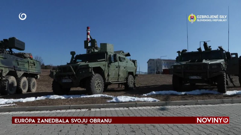 EURÓPA ZANEDBALA SVOJU OBRANU