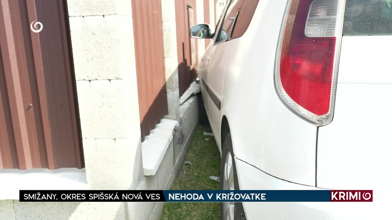 NEHODA V KRIŽOVATKE