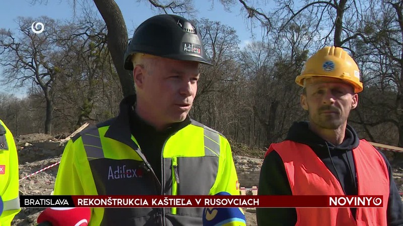 REKONŠTRUKCIA KAŠTIEĽA V RUSOVCIACH