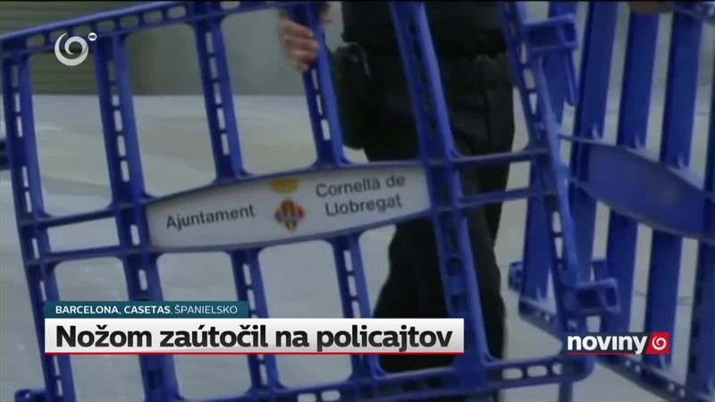 Nožom zaútočil na policajtov