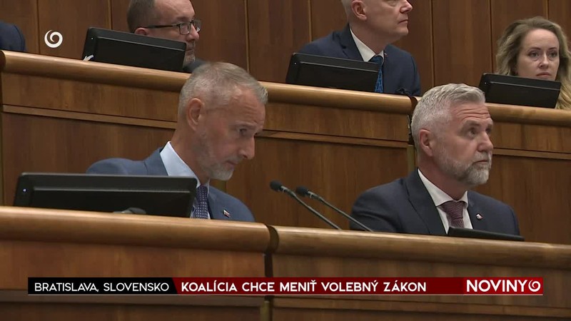 KOALÍCIA CHCE MENIŤ VOLEBNÝ ZÁKON