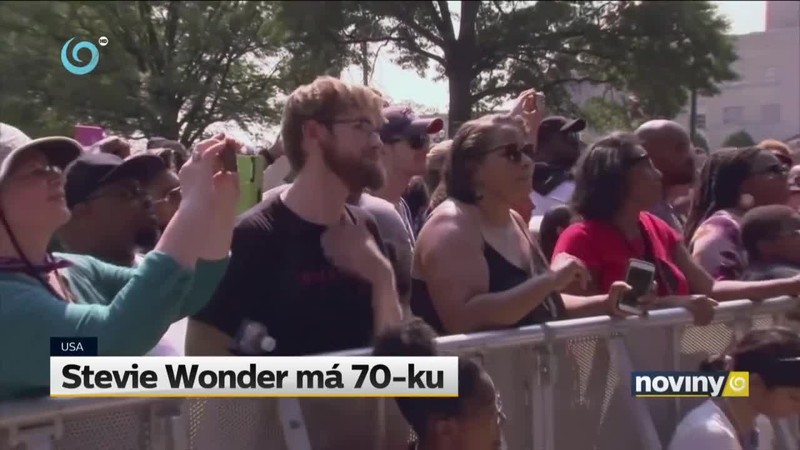 Stevie Wonder má 70-ku