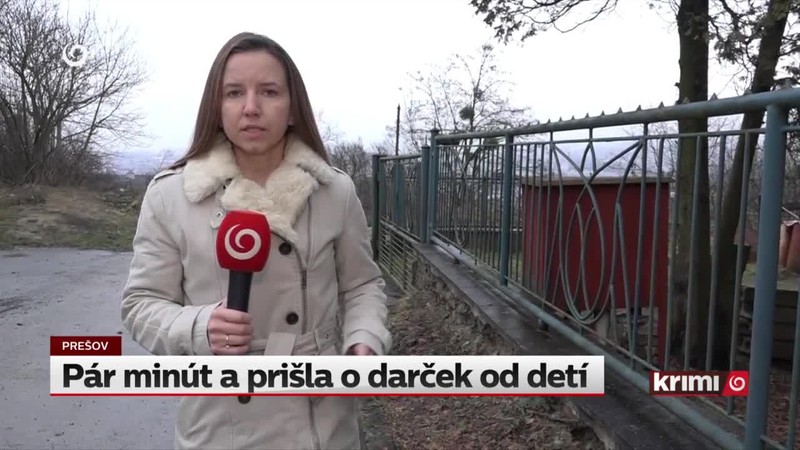 Pár minút a prišla o darček od detí